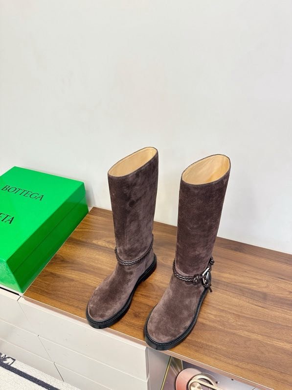 Чоботи замшеві жіночі фото 5
