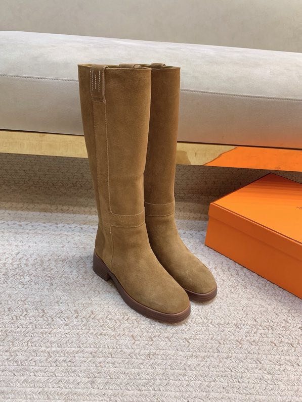 Чоботи замшеві жіночі фото 5