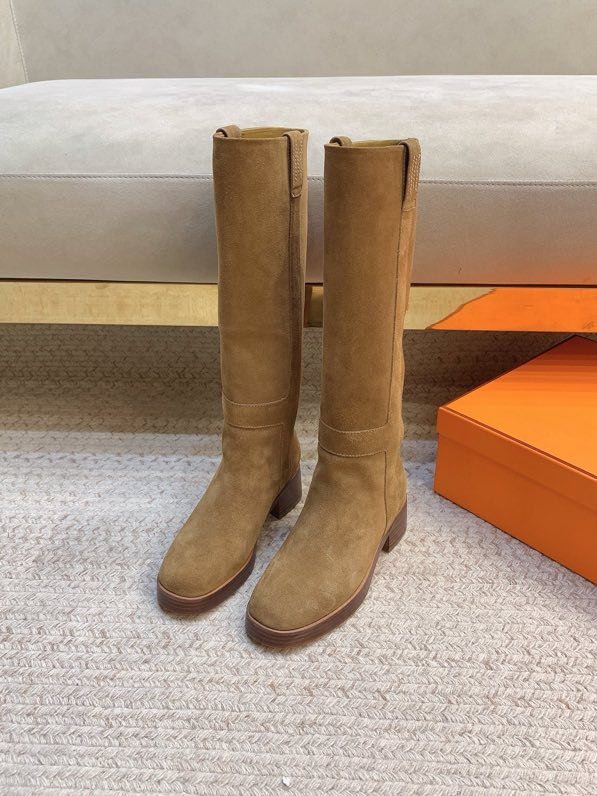 Чоботи замшеві жіночі фото 6