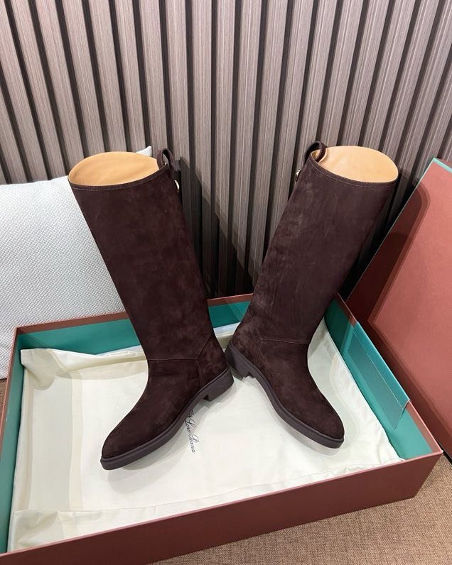 Чоботи замшеві жіночі фото 8