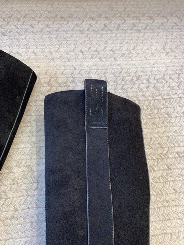 Сапоги замшевые фото 7