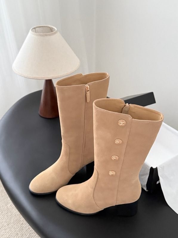 Сапоги женские Chanel 25A фото 2