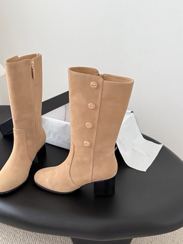 Сапоги женские Chanel 25A фото 3