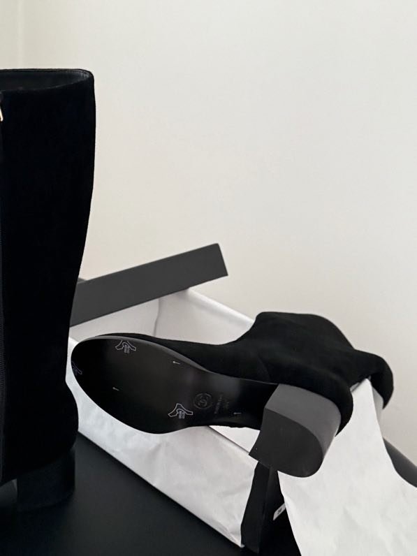 Сапоги женские Chanel 25A фото 4