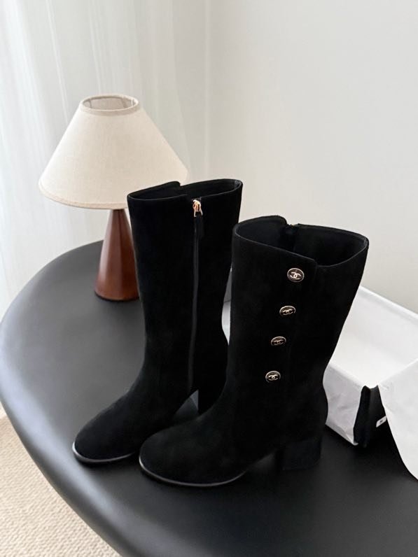 Сапоги женские Chanel 25A фото 5