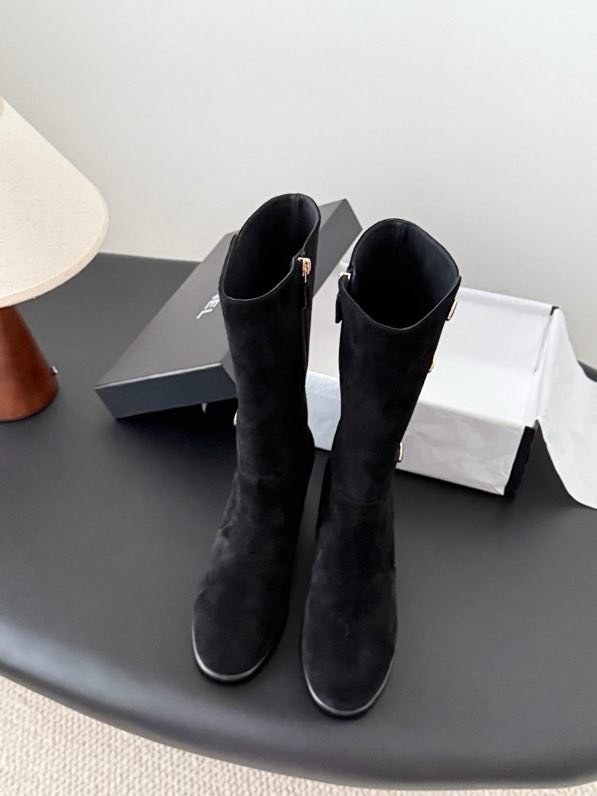 Сапоги женские Chanel 25A фото 6