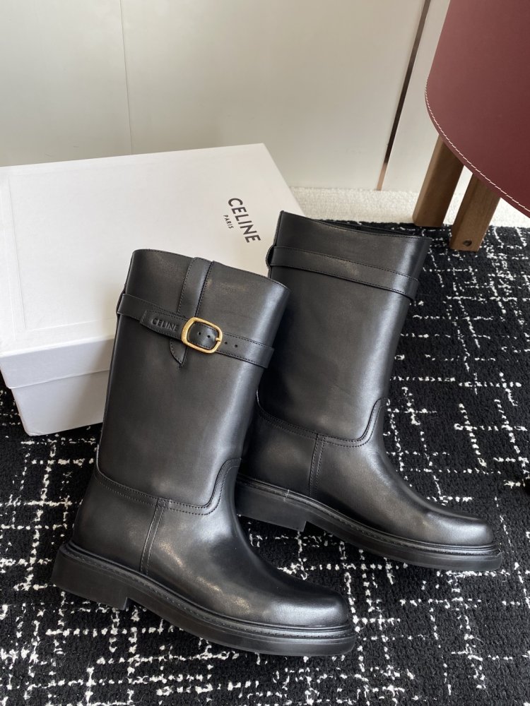 Чоботи жіночі шкіряні в британському стилі Arc de Triomphe фото 4