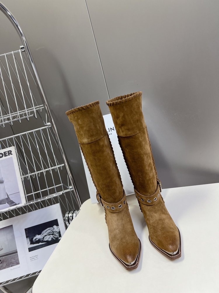 Чоботи жіночі шкіряні фото 2