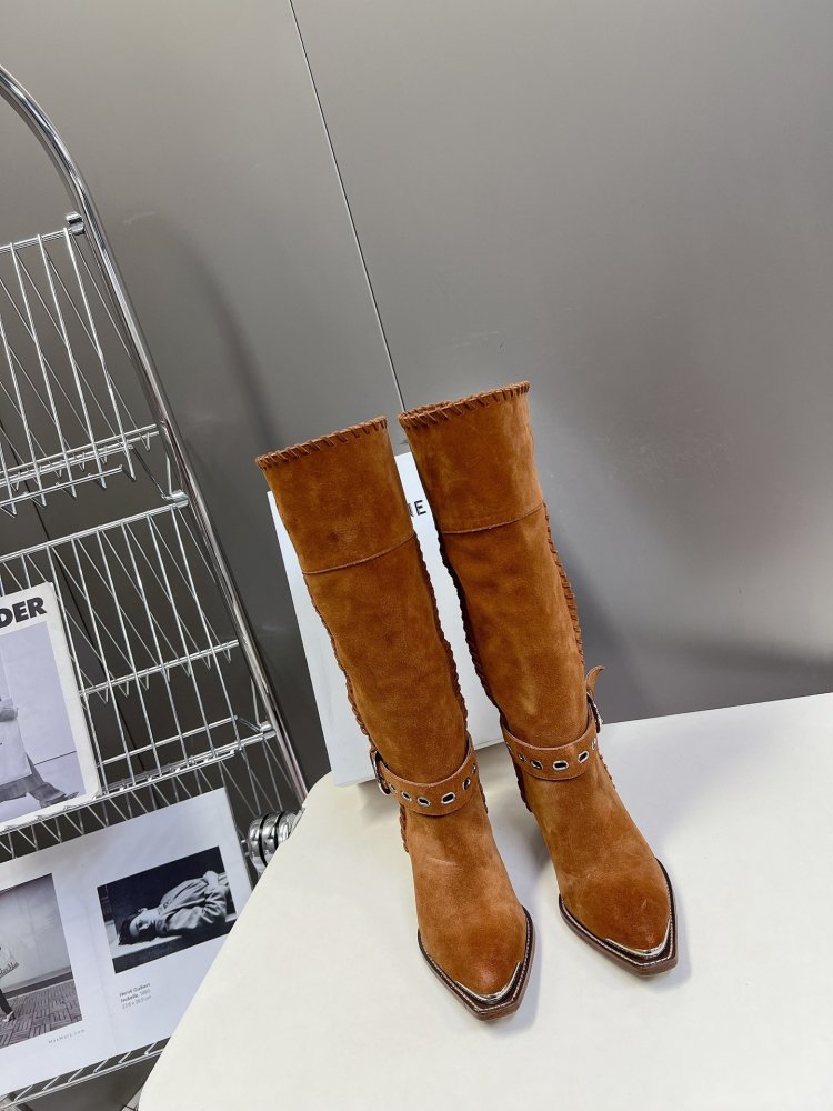 Чоботи жіночі шкіряні фото 2