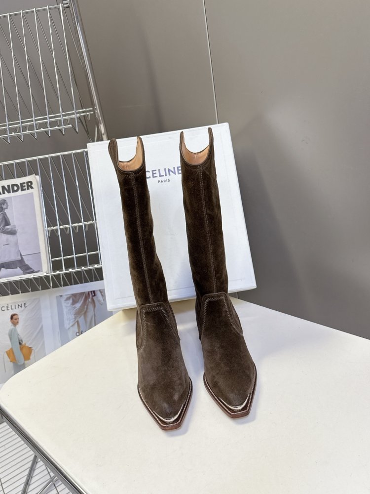 Чоботи жіночі шкіряні фото 2