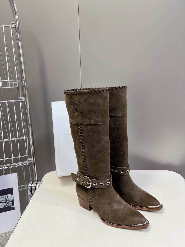 Boots women's leather фото 3