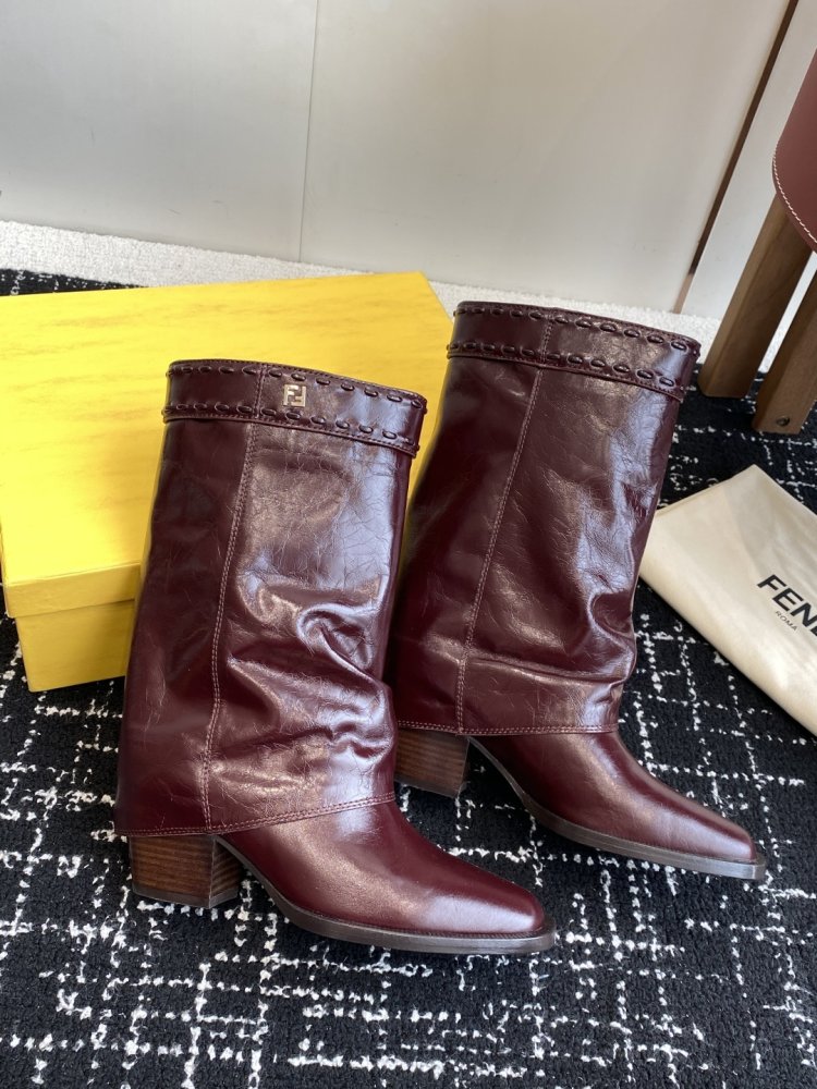 Сапоги женские кожаные фото 4