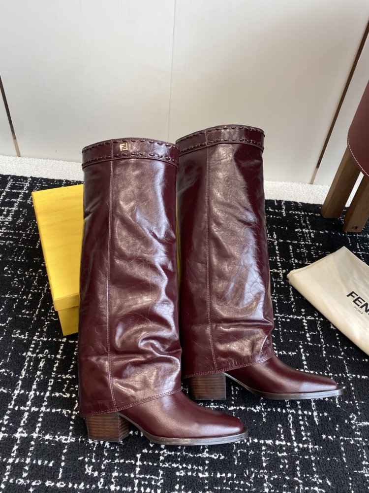 Сапоги женские кожаные фото 4