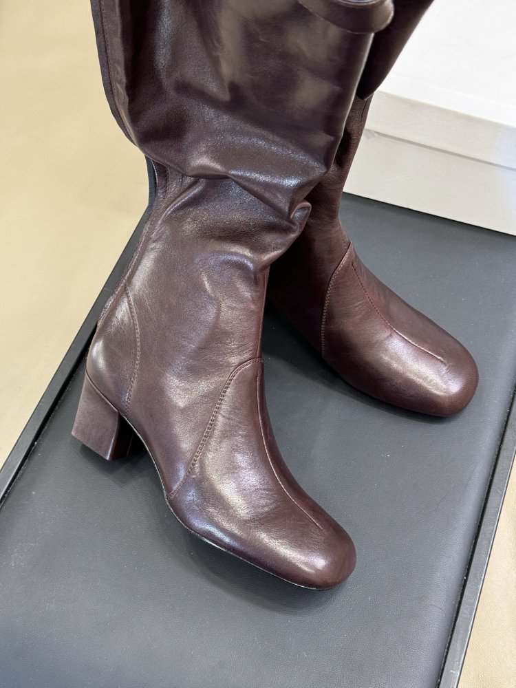 Чоботи жіночі шкіряні фото 5