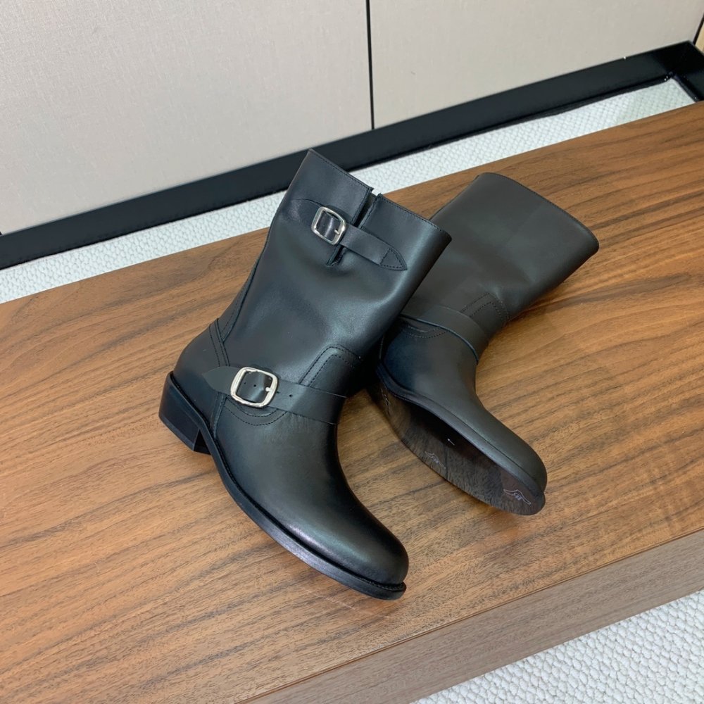 Сапоги женские кожаные фото 6