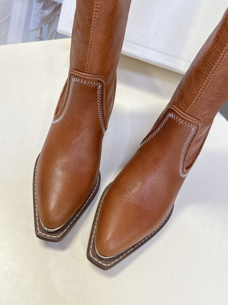 Чоботи жіночі шкіряні фото 7