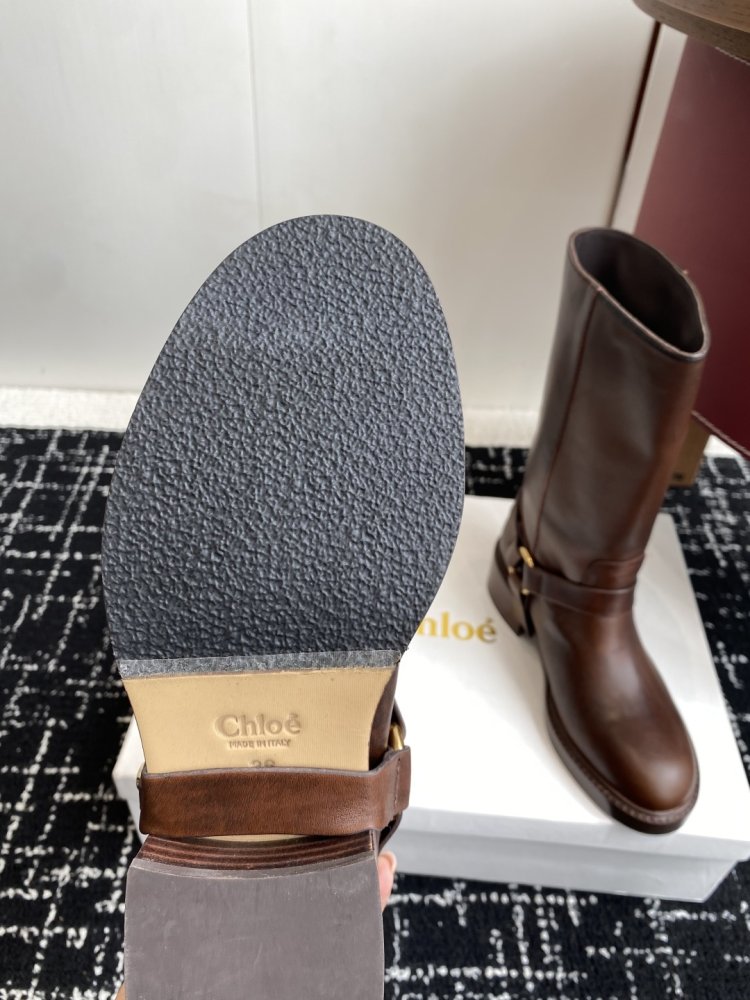 Сапоги женские кожаные фото 9