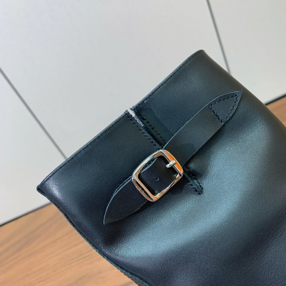 Сапоги женские кожаные фото 9