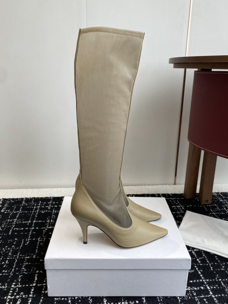 Сапоги женские Mesh Knee-High фото 2