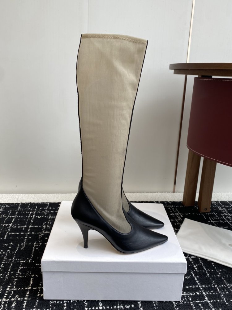 Сапоги женские Mesh Knee-High фото 2