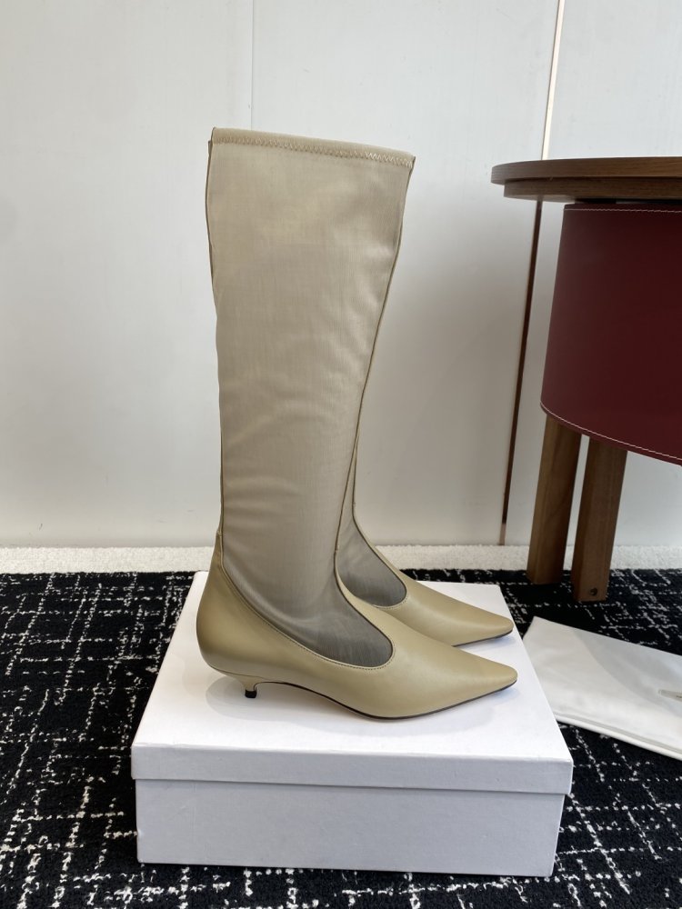 Сапоги женские Mesh Knee-High фото 2