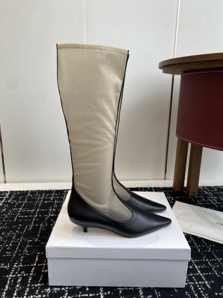 Сапоги женские Mesh Knee-High фото 2