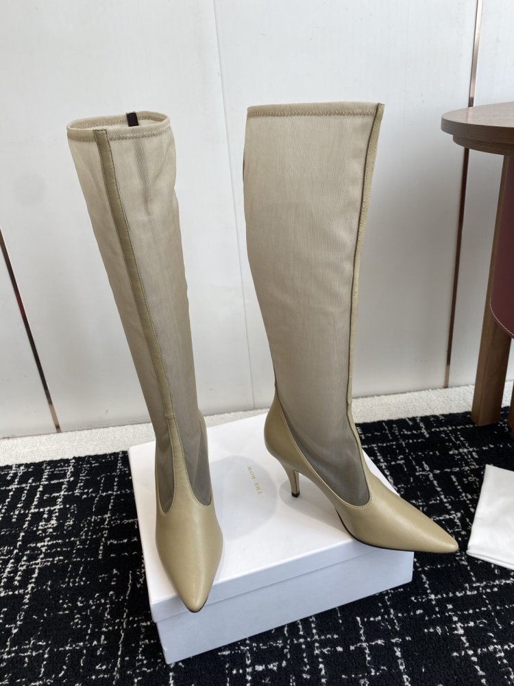 Сапоги женские Mesh Knee-High фото 3