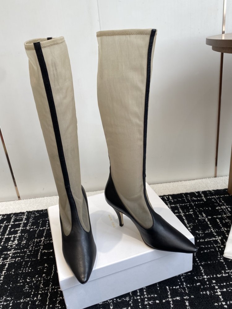 Сапоги женские Mesh Knee-High фото 3