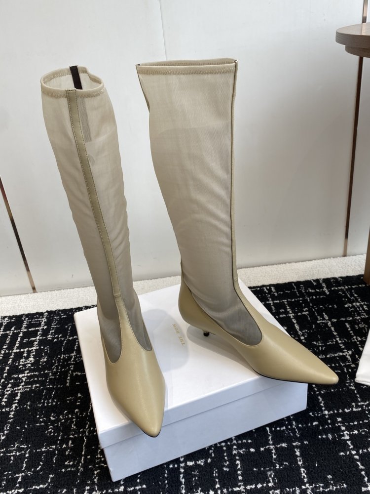 Сапоги женские Mesh Knee-High фото 3