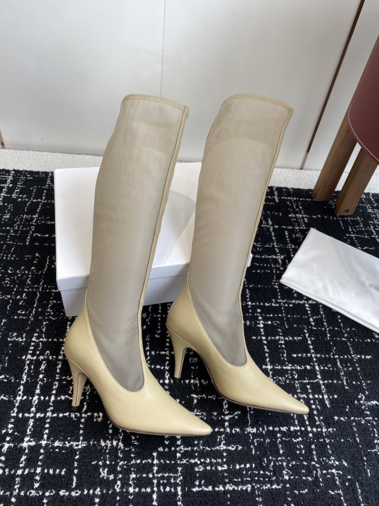 Сапоги женские Mesh Knee-High фото 4