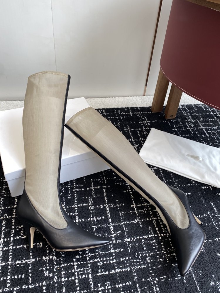 Сапоги женские Mesh Knee-High фото 4