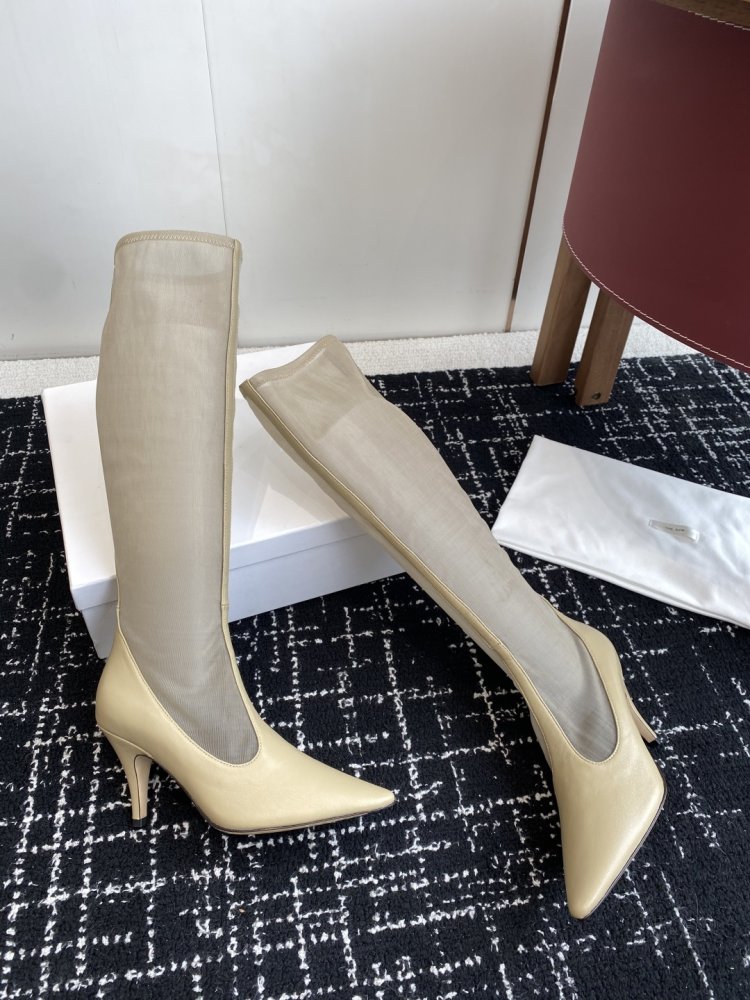 Сапоги женские Mesh Knee-High фото 5