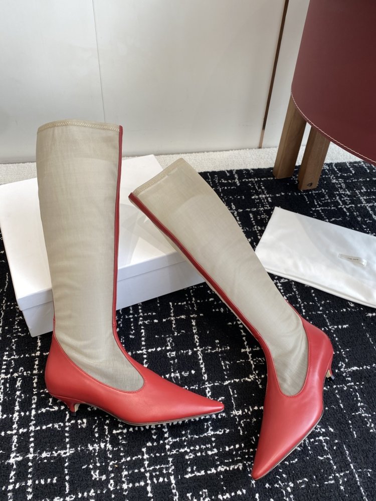 Чоботи жіночі Mesh Knee-High фото 5