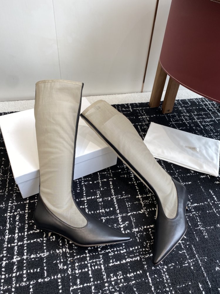 Сапоги женские Mesh Knee-High фото 5