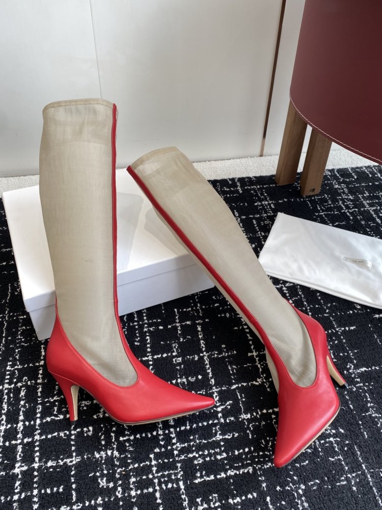 Чоботи жіночі Mesh Knee-High фото 5