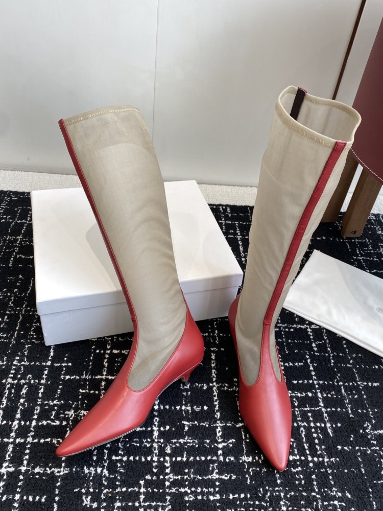 Чоботи жіночі Mesh Knee-High фото 6