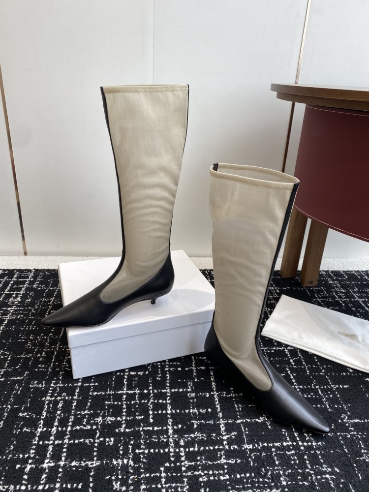 Сапоги женские Mesh Knee-High фото 6