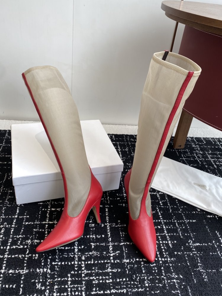 Чоботи жіночі Mesh Knee-High фото 6