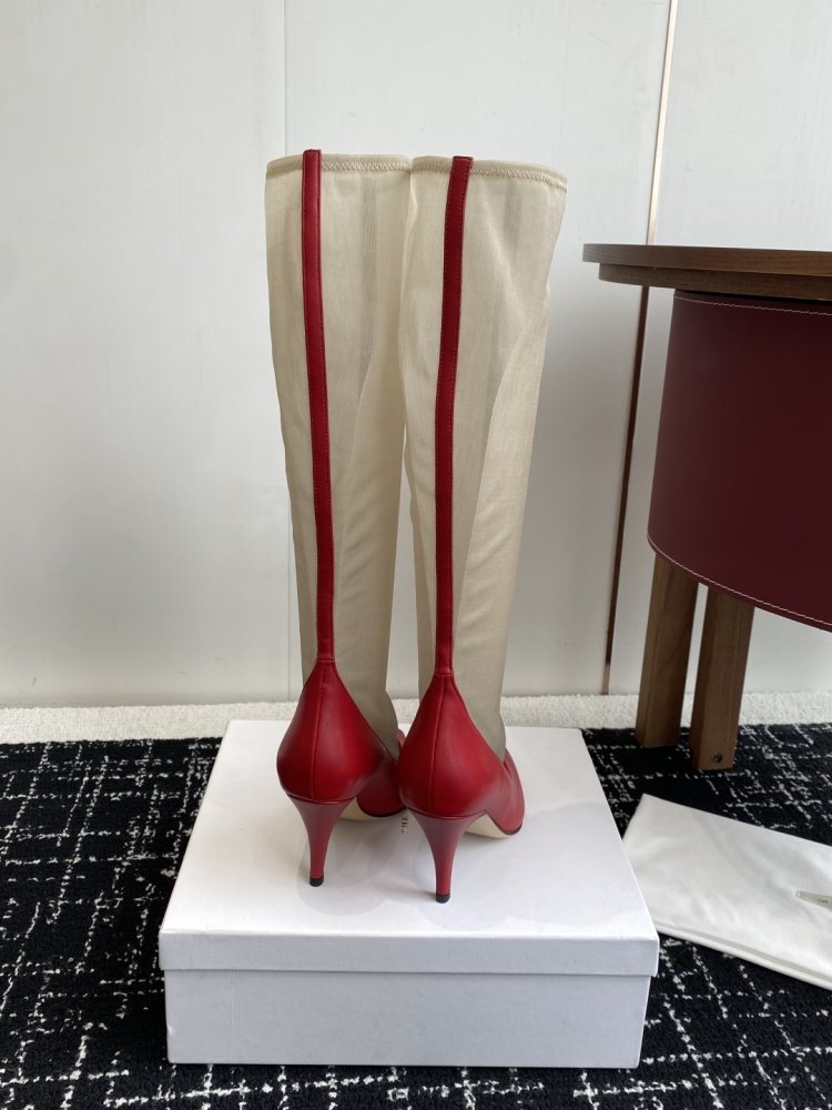 Чоботи жіночі Mesh Knee-High фото 8