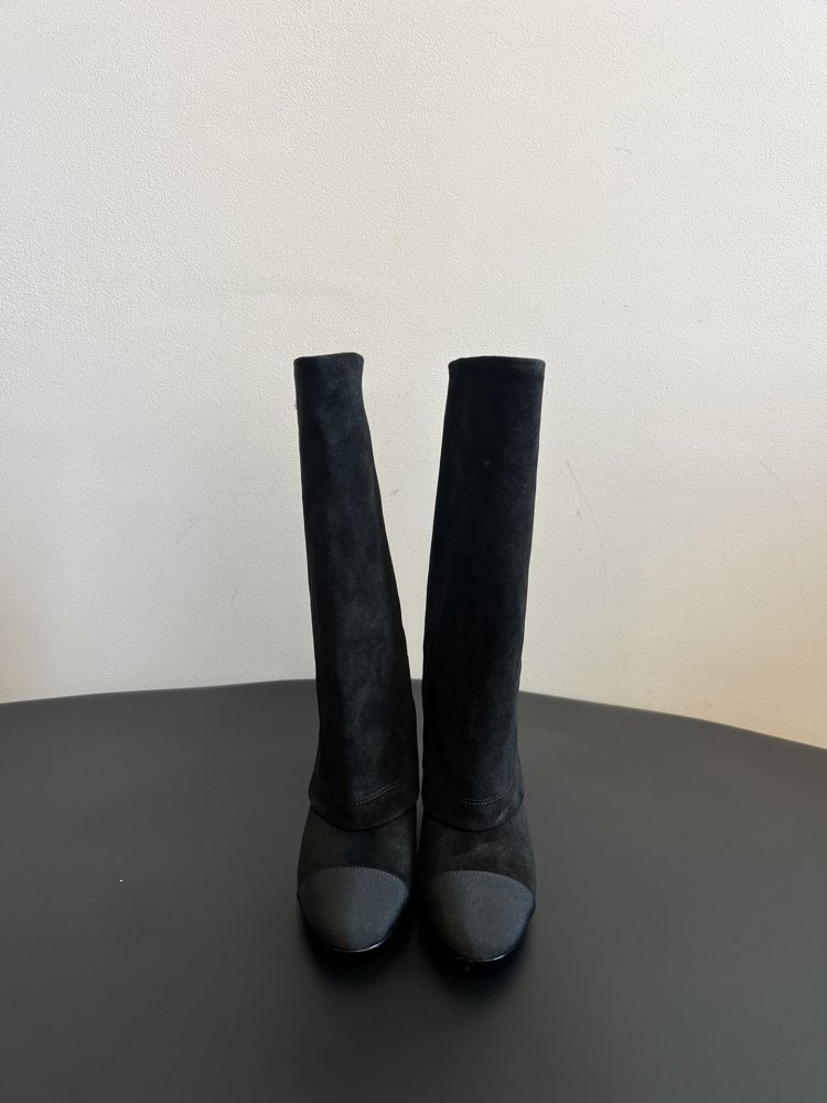 Чоботи жіночі на блочном підборах фото 2