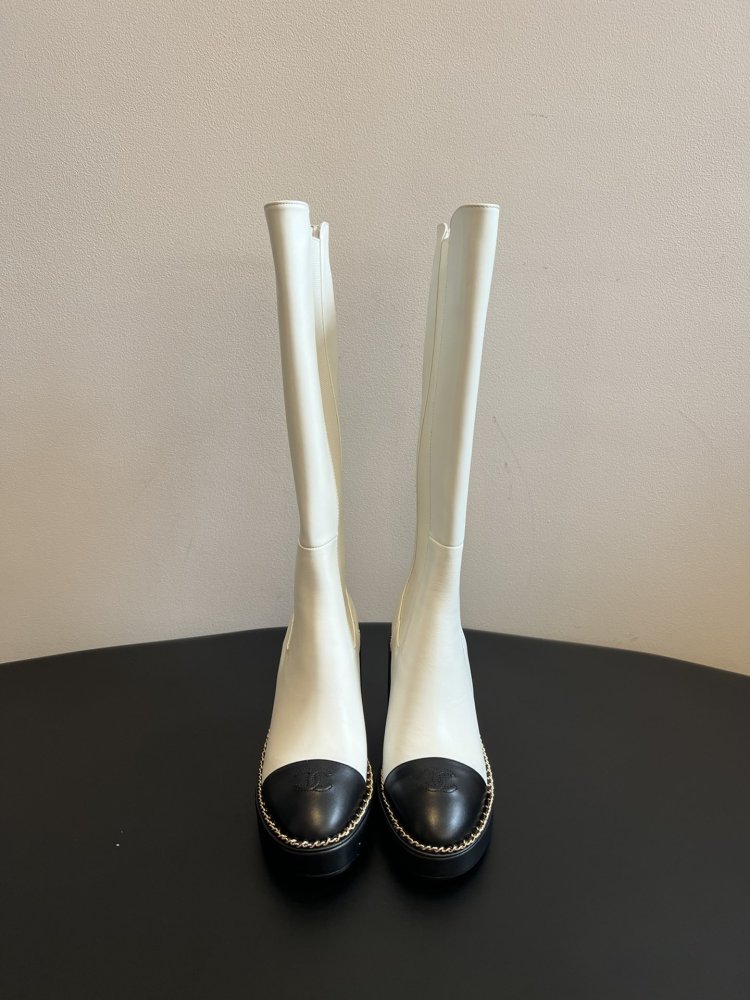 Чоботи жіночі на блочном підборах фото 2