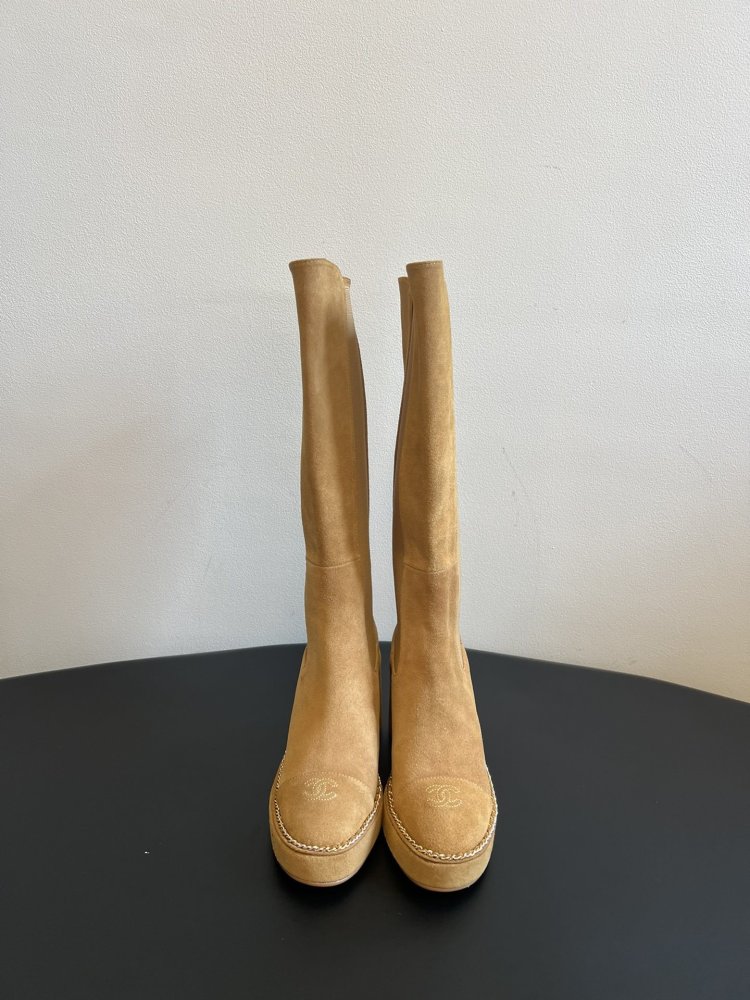 Чоботи жіночі на блочном підборах фото 2