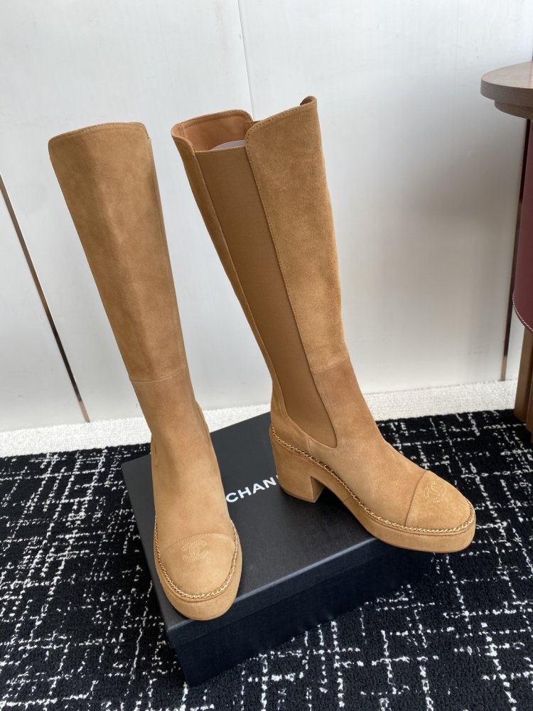 Чоботи жіночі на блочном підборах фото 3