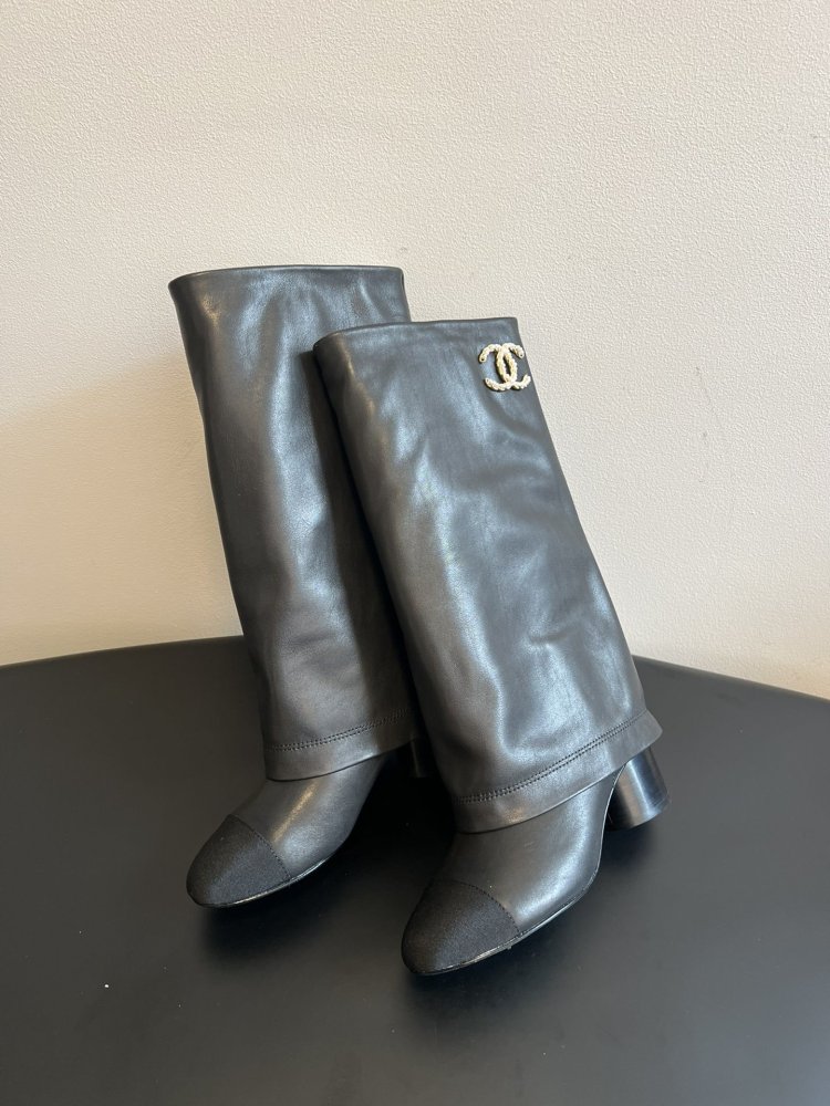 Чоботи жіночі на блочном підборах фото 3