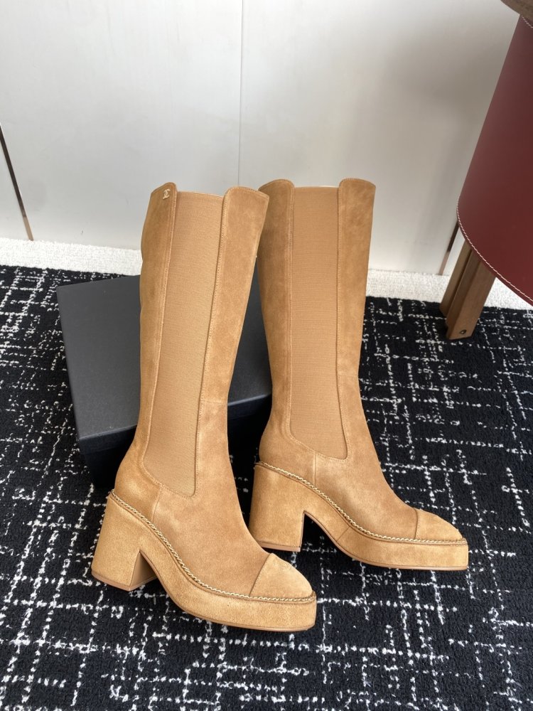 Чоботи жіночі на блочном підборах фото 4