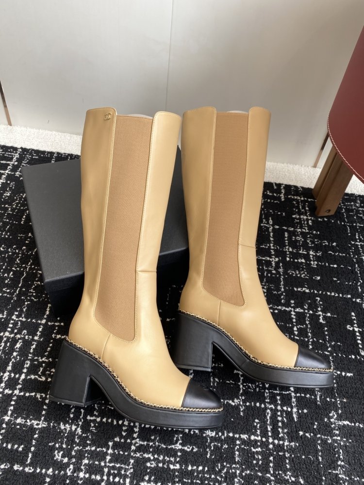 Чоботи жіночі на блочном підборах фото 4