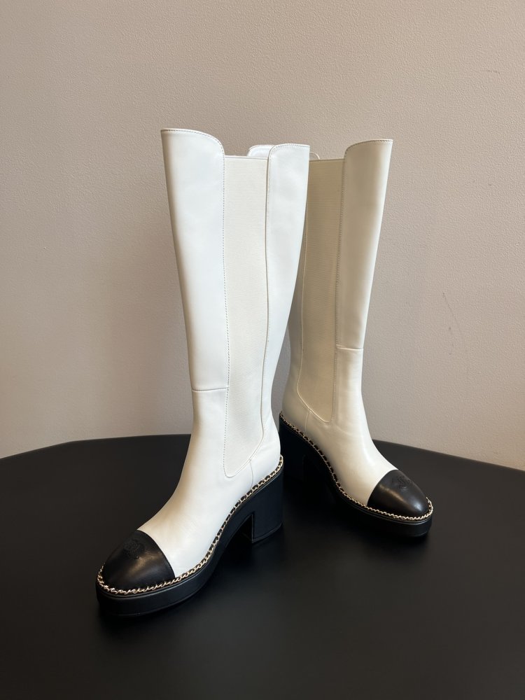 Чоботи жіночі на блочном підборах фото 4