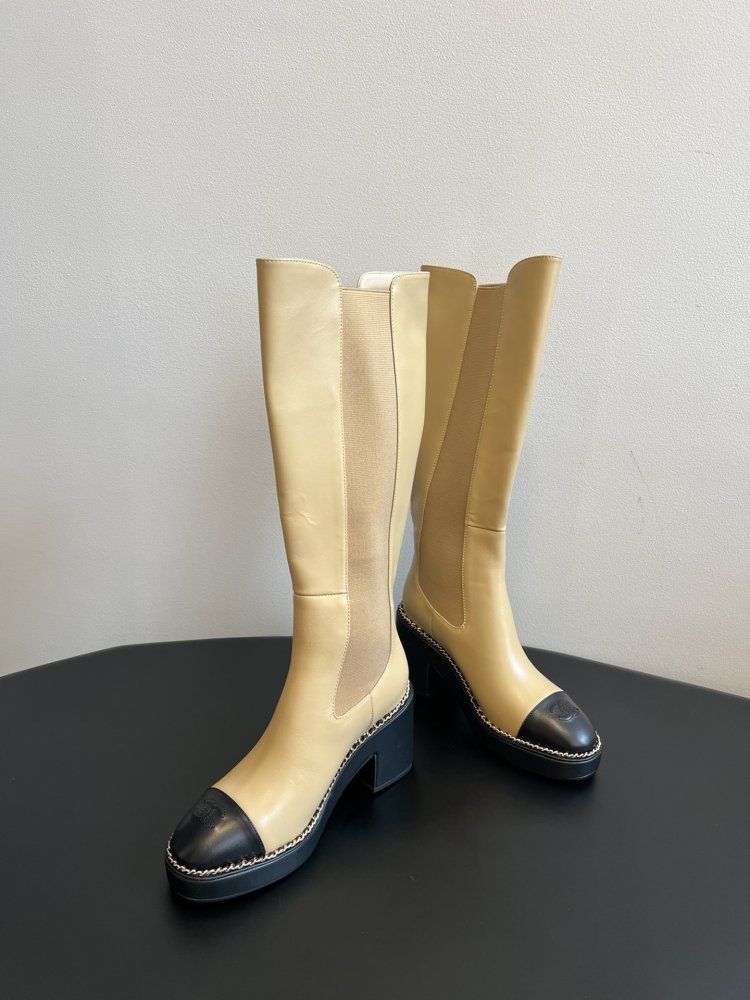 Чоботи жіночі на блочном підборах фото 4