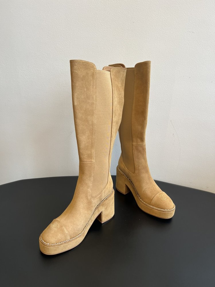 Чоботи жіночі на блочном підборах фото 4