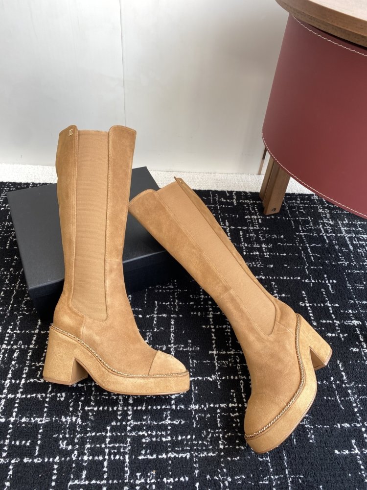 Чоботи жіночі на блочном підборах фото 5